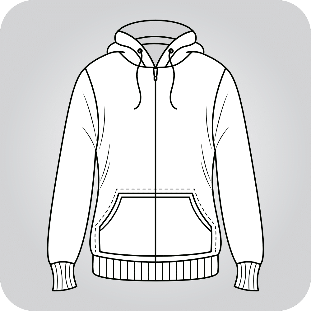 Kapuzen-Sweatjacke