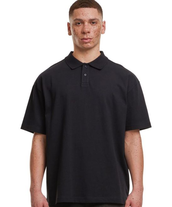 LS_560421_build-your-brand_by-421_FRONT_00d99065-b556-447a-8754-2d052ed44383_web.jpg Build your Brand Schweres Herren Piqué Polo "Oversize" – Bild 1