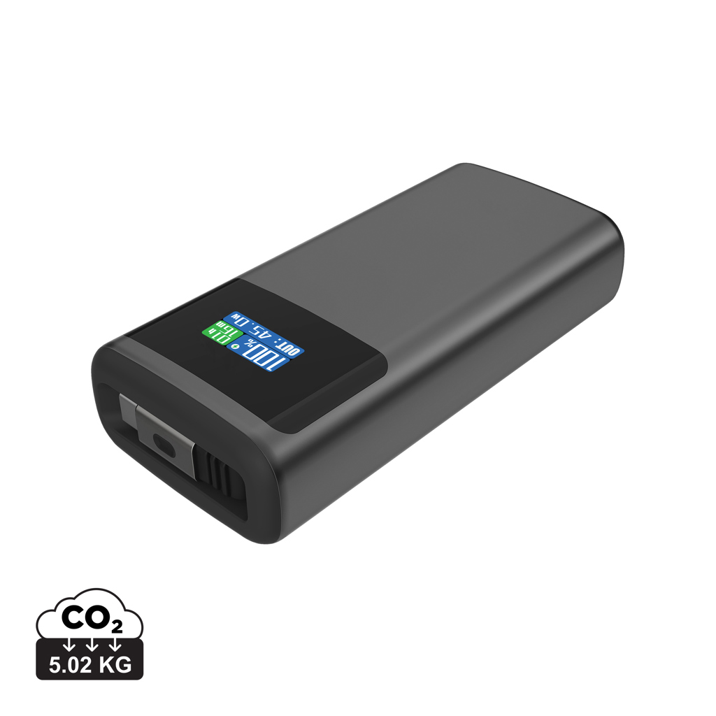 P322.7902__S_0__b64cc755b7334bb58aac6aaa22f35d36.jpg Quantum RCS Ultra-Fast 45W 10.000mAh Powerbank mit Display – Bild 1