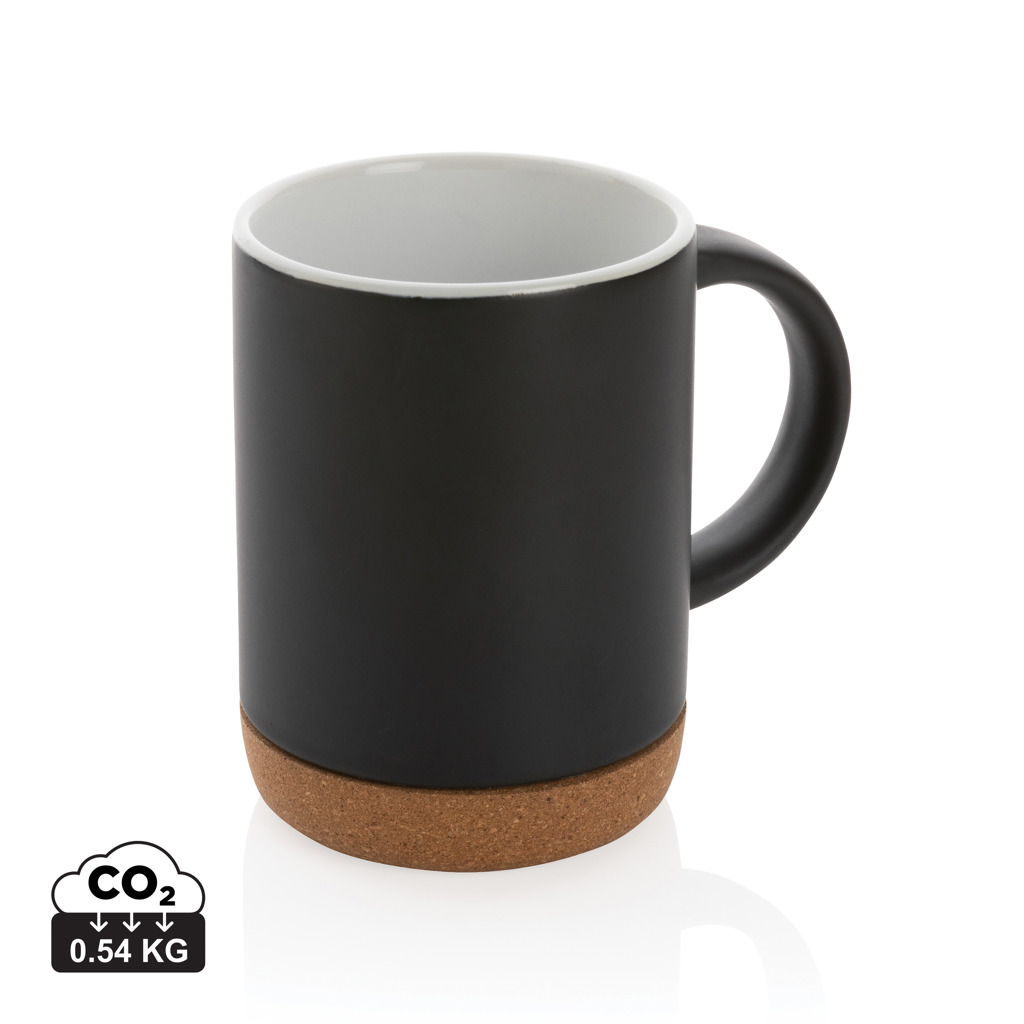 P434.081__S_0__eff6a668986f4a1a87e6dad56549e866.jpg Keramikbecher mit Korkboden, 280ml – Bild 1