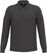Kariban Herren Piqué Polo langarm – Bild 3