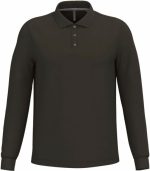 Kariban Herren Piqué Polo langarm – Bild 4